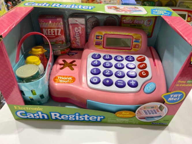 קופה רושמת ורודה