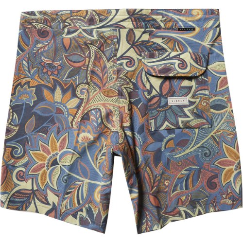VISSLA  MEN'S SUMBAWA 17.5" BOARDSHORT - MELLOW YELLOW
