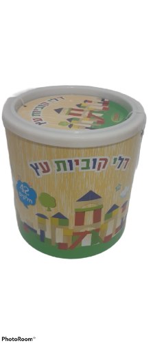 דלי קוביות גיאומטריות