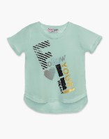 חולצה בנות  טריקו  FOLLOW