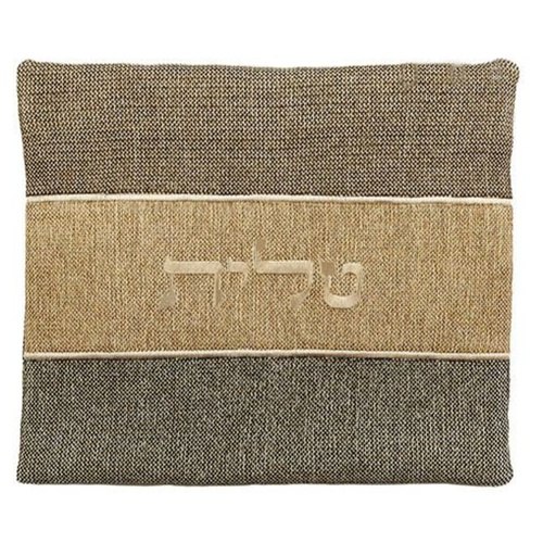 כיסוי לטלית בדים עבים שחור וחום