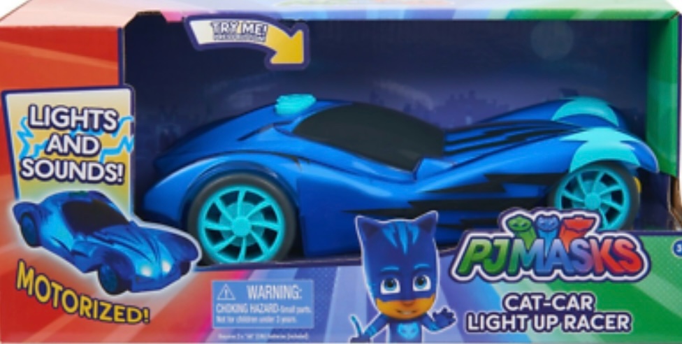 כוח פיג׳י - מכונית ילד חתול עם אורות וצלילים