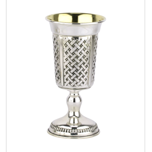 גביע כסף טהור דגם זכריה קלוע