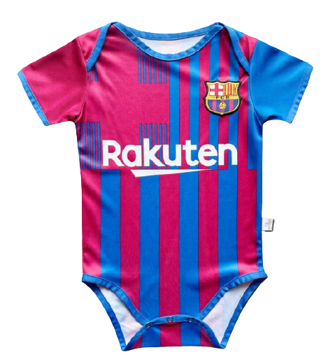 חליפת תינוק כדורגל ברצלונה בית