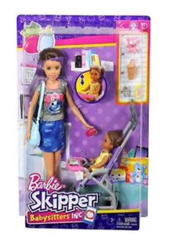 ברבי עם תינוק ועגלה