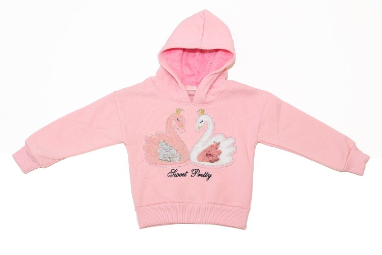 קפוצ'ון פוטר מעוצב ברבור בנות