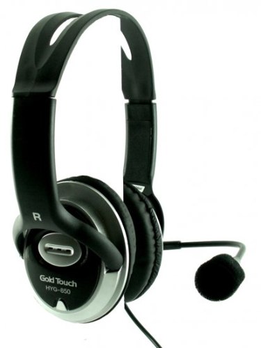 אוזניות ‏חוטיות Gold Touch -HYG800