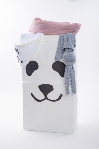 סל אחסון מנייר ממוחזר - דגם פנדה