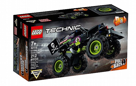 לגו טכני רכב שטח מפלצתי