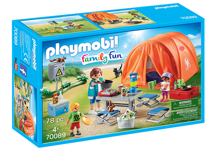 פליימוביל 70089 טיול מחנאות משפחתי