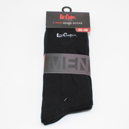 שלישיית גרבי גבר אלגנט שחור