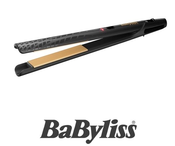BaByliss מחליק שיער קרמי מוזהב  דגם ST410E