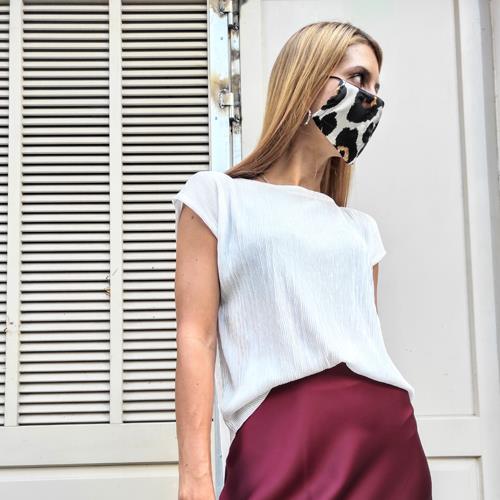 מסכת סאטן משי - LEOPARD