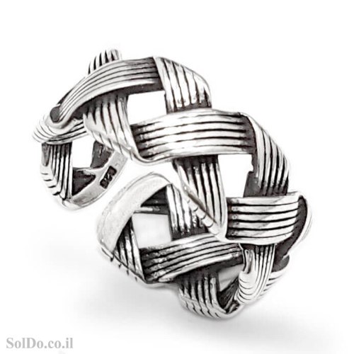טבעת מכסף מעוצבת  RG6333 | תכשיטי כסף 925 | טבעות כסף