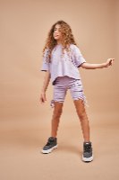 חליפת לוליפופ סגול - DANA SIDI GIRLS