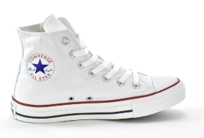 נעלי אולסטאר סניקרס גבוהות  ALL STAR לבן יוניסקס