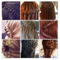 קולע צמות שיער אוטומטי