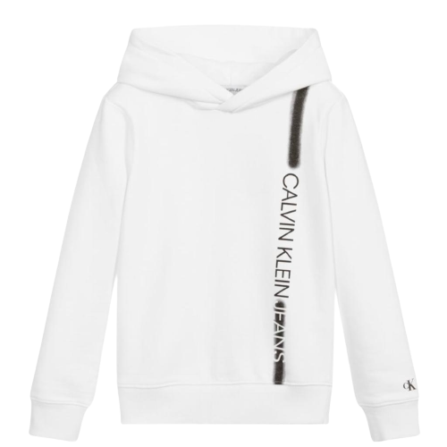 קפוצון לוגו CK לבן 4-16