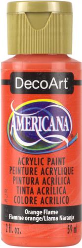 צבע אמריקנה 59 מ"ל Orange Flame DA315