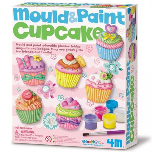 מגנטים גבס קאפקייקס - 4M