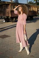 שמלת קים מקסי