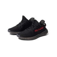 (Adidas Yeezy 350 Black Red (2020