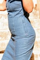שמלת ג'ינס וינטג' סקסית מידה S/M