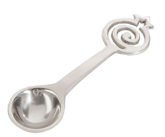 כפית קטנה אלומיניום רימון ספירלה