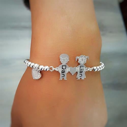 צמיד ילדים "לב של אמא"