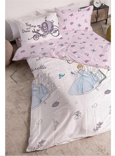 סט מלא יחיד דגם סינדרלה 100% כותנה של ורדינון