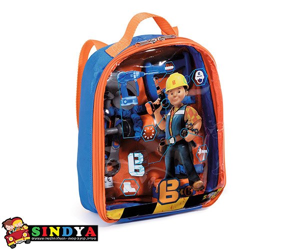 בוב הבנאי תיק גב וכלי עבודה