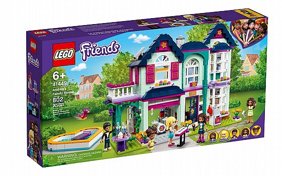 לגו חברות בית המשפחה של אנדראה