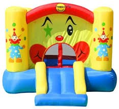 מתקן קפיצה ליצן כולל מגלשה דגם 9201