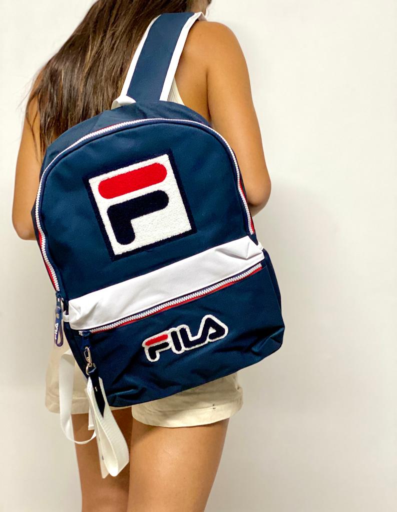 fila blue backpack