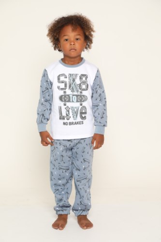פיג'מה ילדים פוטר סקייטבורד