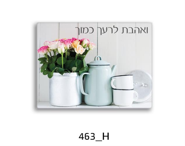 תמונת השראה מעוצבת לתינוקות, לסלון, חדר שינה, מטבח, ילדים - תמונת השראה דגם 463H