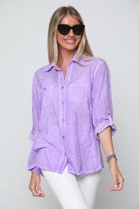 חולצת וואלס סגול GLORY