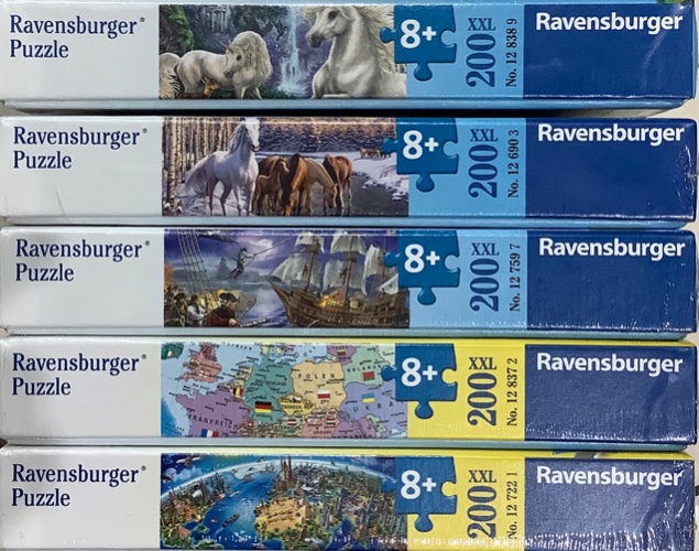 Ravensburger- מגוון פאזלים 200 חלקים (3)