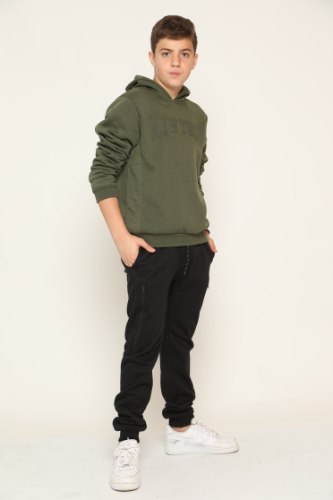 מכנס פוטר בנים עיצוב רוכסן ארוך