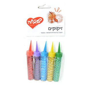 זיקוק 7 ס"מ חבילה צבעונית