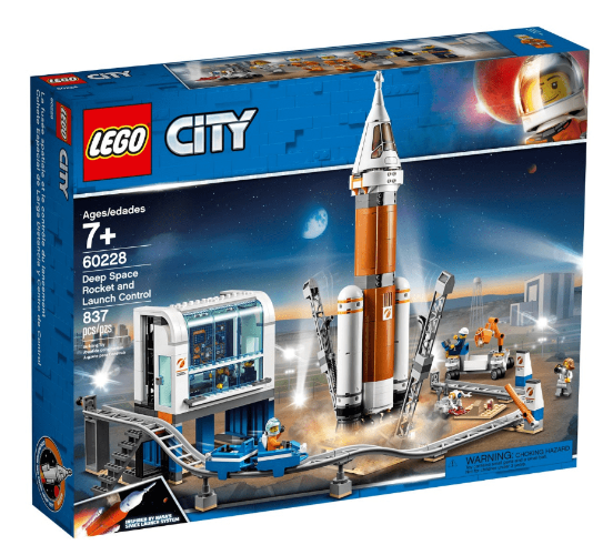 לגו-טיל חלל וחדר בקרה 60228