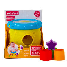 תוף אורות וצלילים + השחלת צורות