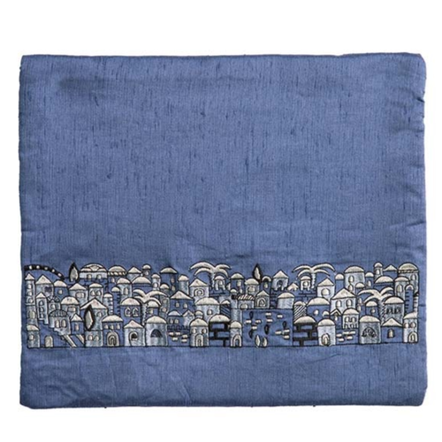 כיסוי לטלית - אפור שחור