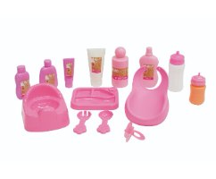 בובה רכה + 14 אביזרים