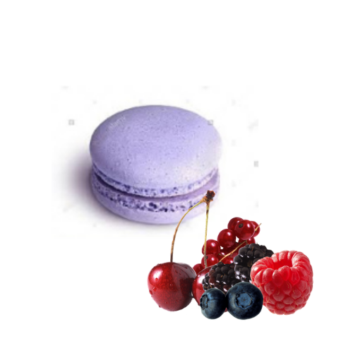 מקרון סגול ממולא - פירות יער (144יח)