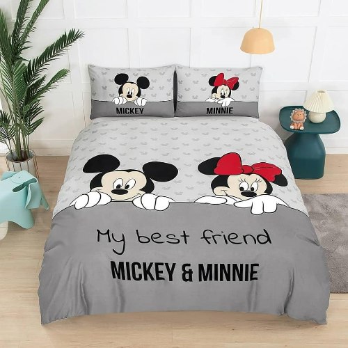 סט מלא מיקי מדהים מיטה וחצי/זוגי