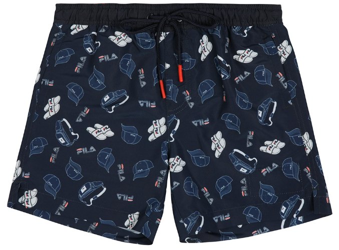 בגד ים בנים FILA כחול איורים 2-16