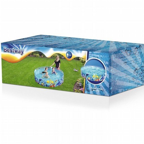 בריכה דופן קשיחה דגים 38*183 ס"מ