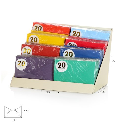 מארז 20 מעטפות