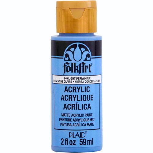 פולקארט צבע אקריליק 59 מ"ל LIGHT PERIWINKLE 640